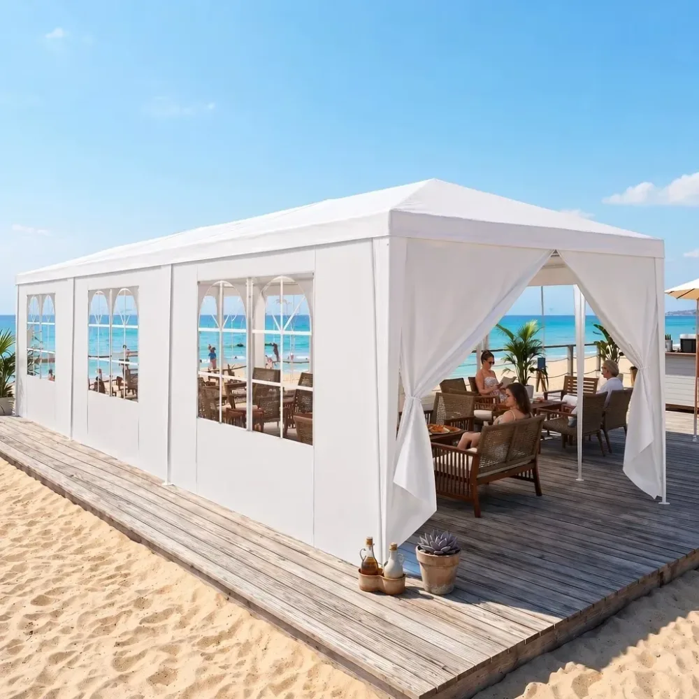 Gazebo Canopy silver