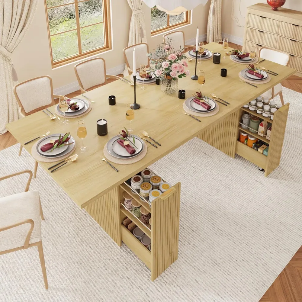Dining Table 47" 63" 4-8 people