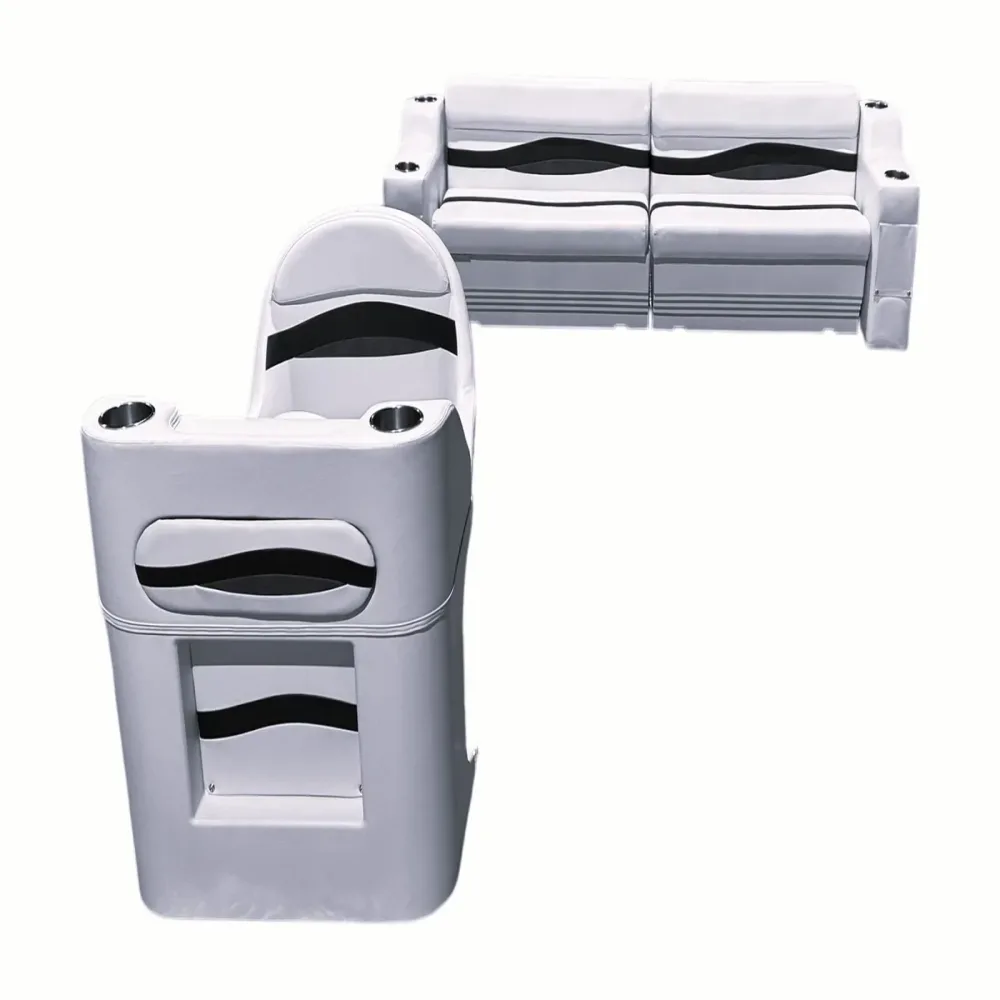 Pontoon Furniture gray blue 37"
