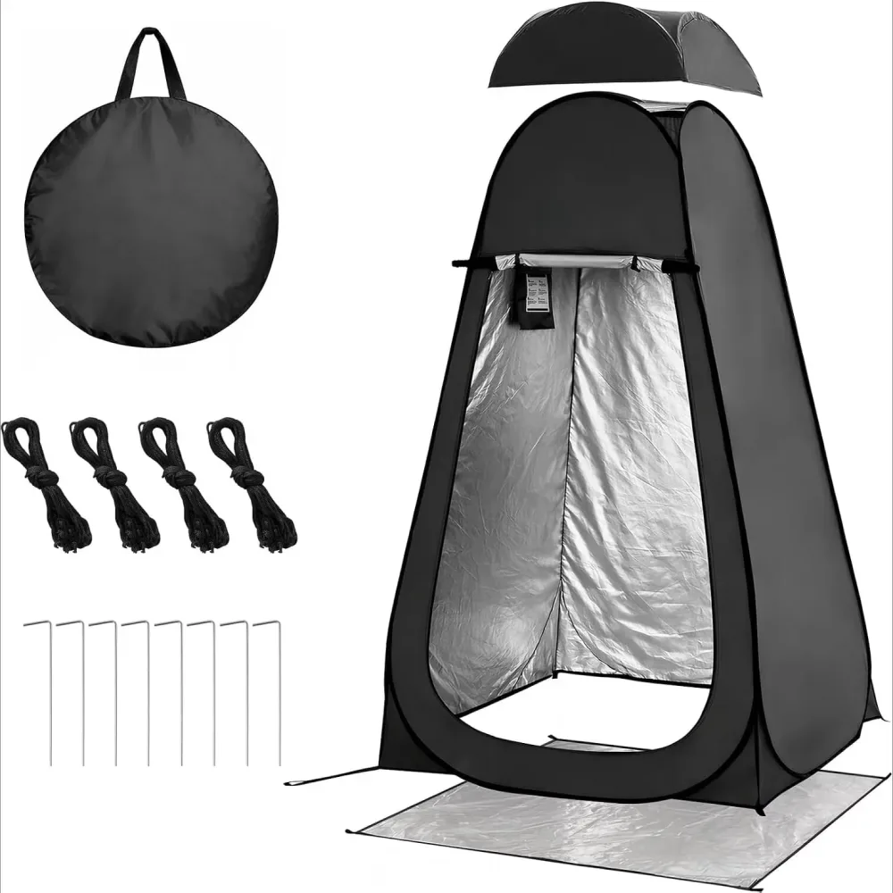 Tent 78.7" portable silver