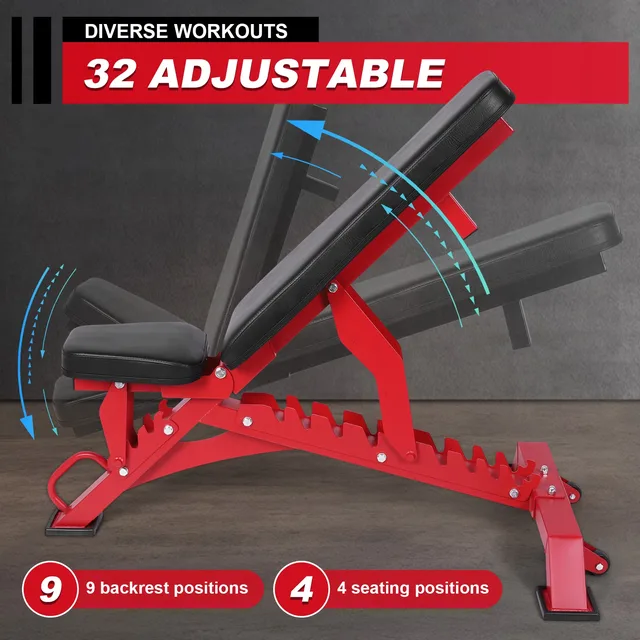 Gym Strength 1300lbs heavy-duty adjustable
