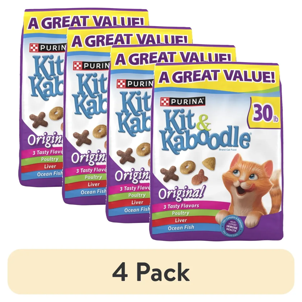 Cat Food 4 pack 30 lb