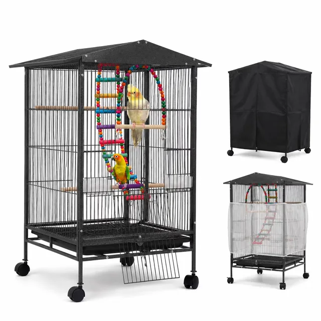 Bird Cage 33 inches 22.4 inches 17.7 inches