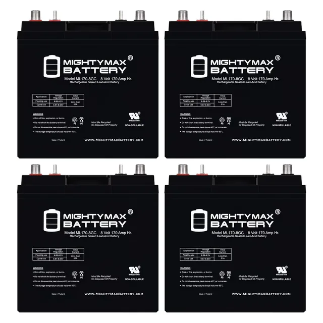 Battery 8v 4 pack 8 volt