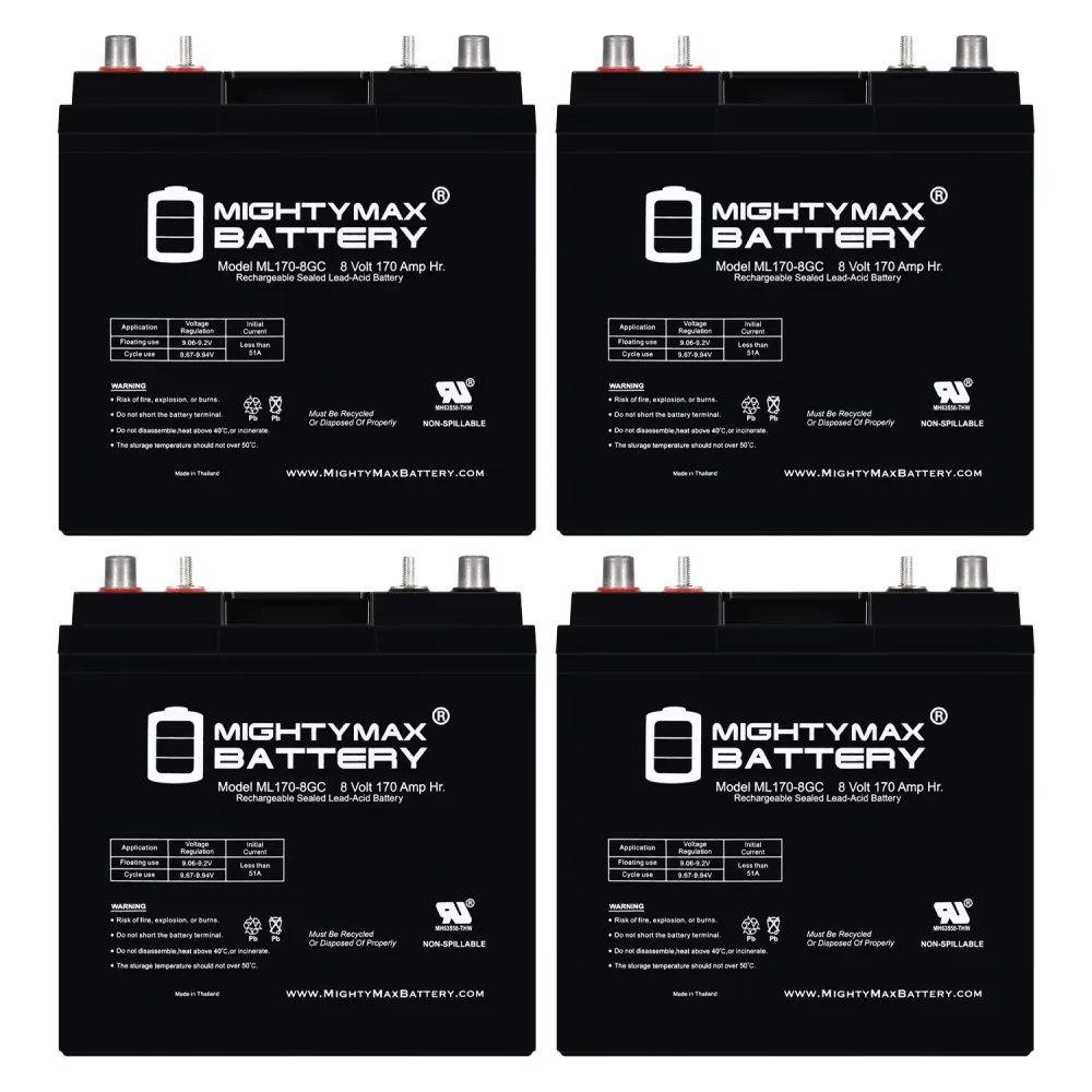 Battery 8v 4 pack 8 volt