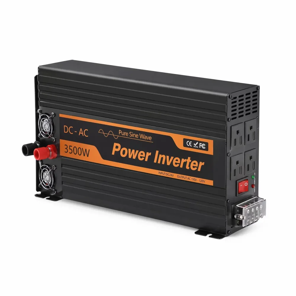 Power Inverter 3500w 24v 110v