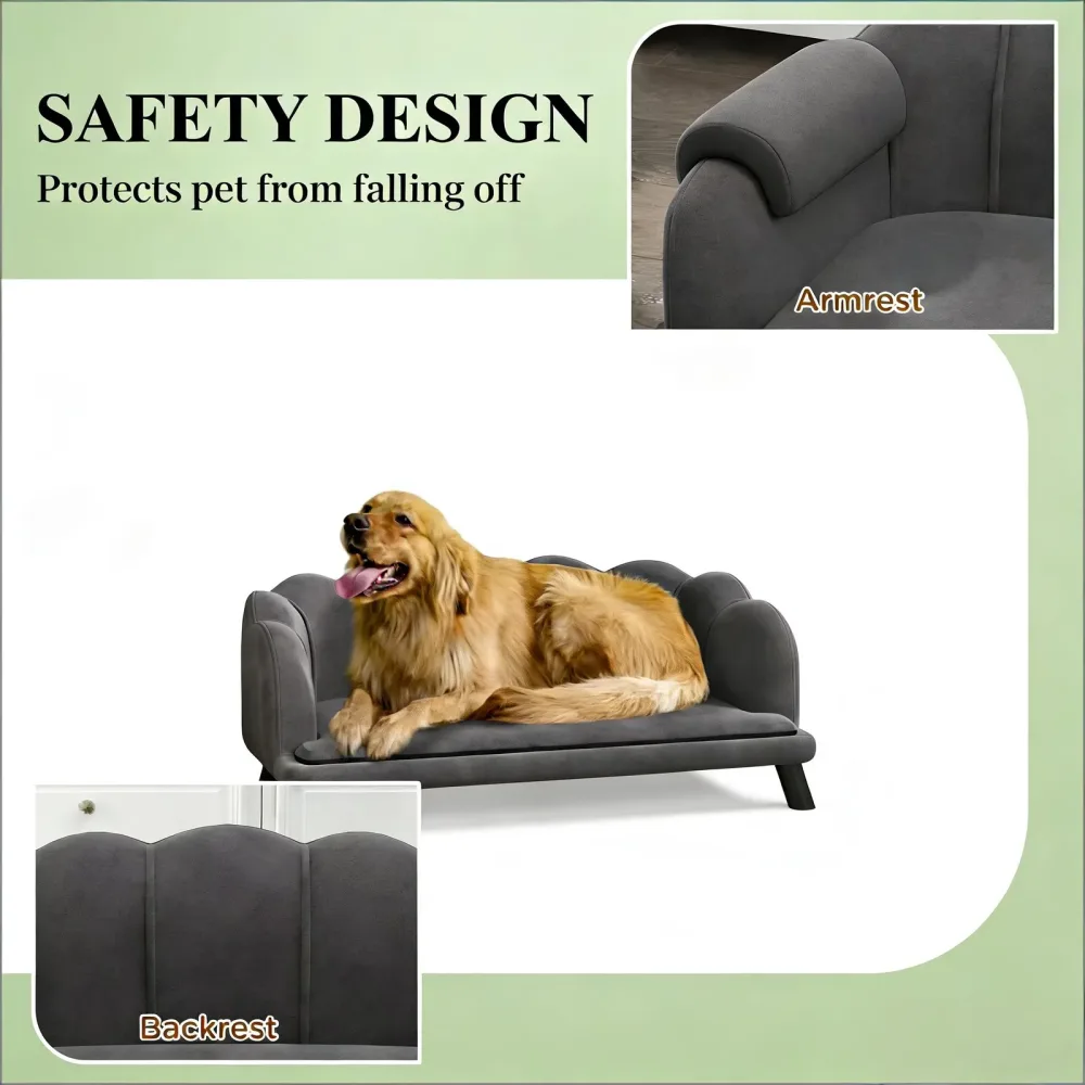 Pet Bed gray green