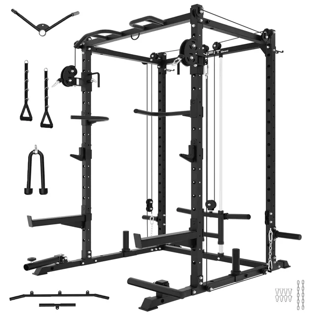 Power Rack 1500lb black 1000 lbs