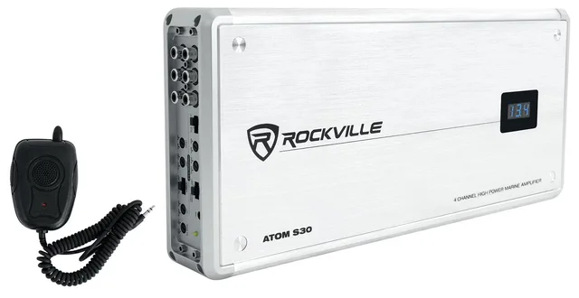 Marine Amplifier 2400w 4 channel 400 watts