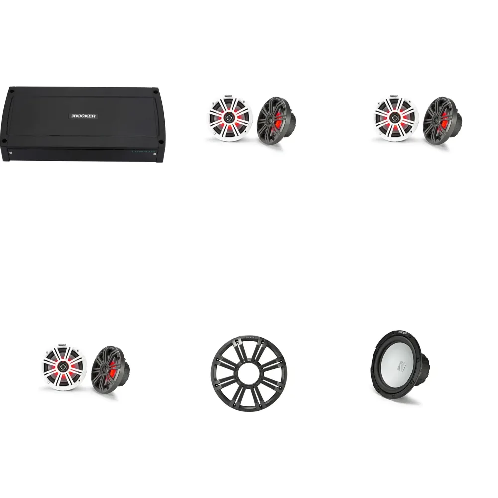 Marine Audio 6.5" 10" led