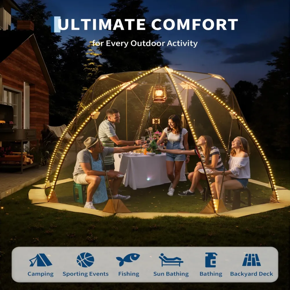 Bubble Tent 10.5ft portable windproof