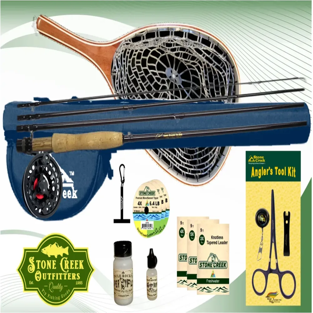 Fly Fishing 9' white