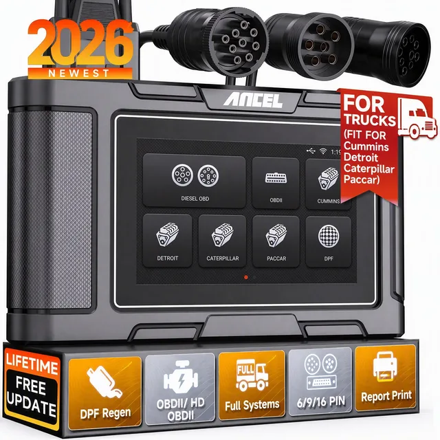 Truck Scanner 5 inches 24v black