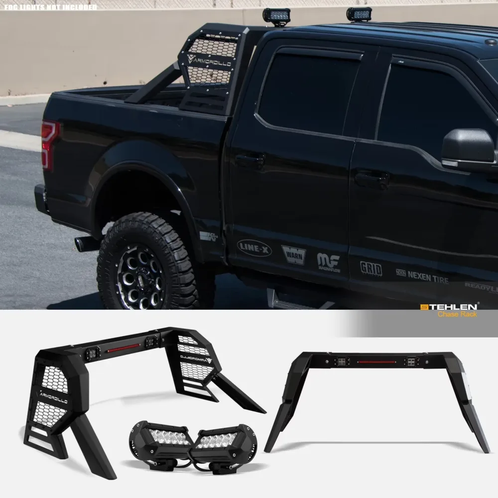 Truck Bed adjustable led black
