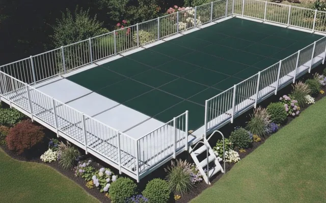 Safety Pool 32 inches green