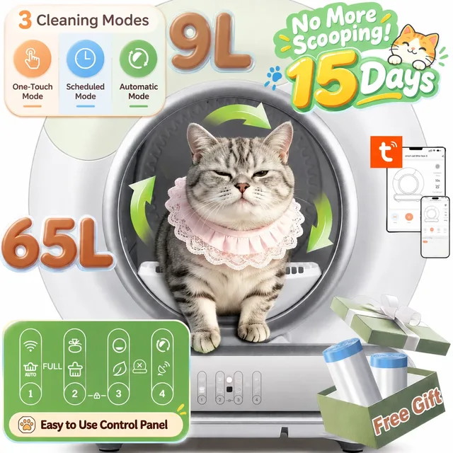 Automatic Litter 18 lbs 9 liters 18.9"