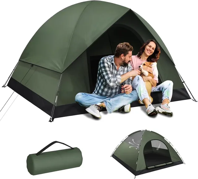 Camping Tent 2-3 person waterproof windproof