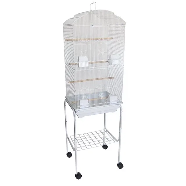 Bird Cage 8" 18" white