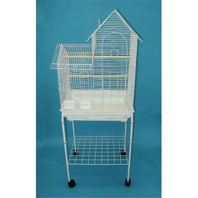 Bird Cage white 0.5" 29"