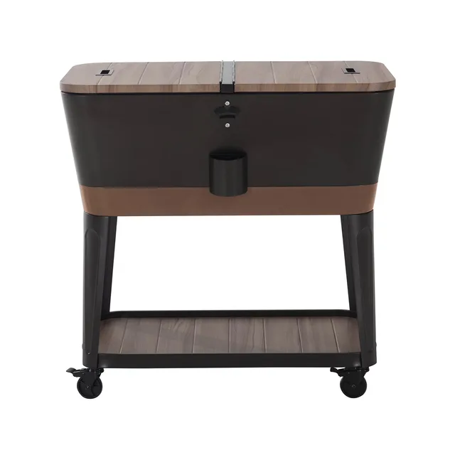 Chest Cooler silver 80 quart 34.25 in