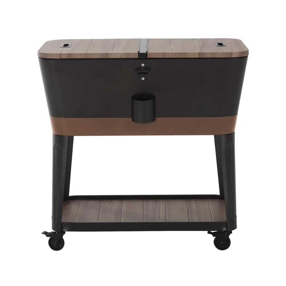 Chest Cooler silver 80 quart 34.25 in