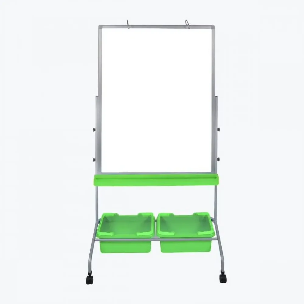 Stand green white