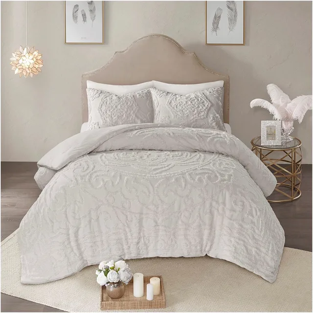Bedding grey 104" 92"