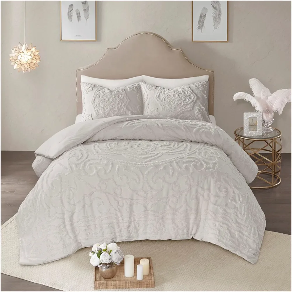 Bedding grey 104" 92"