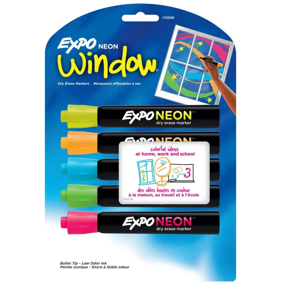 Markers Packs 12 packs black white