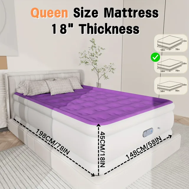 Air Mattress adjustable 250-300kg 120v