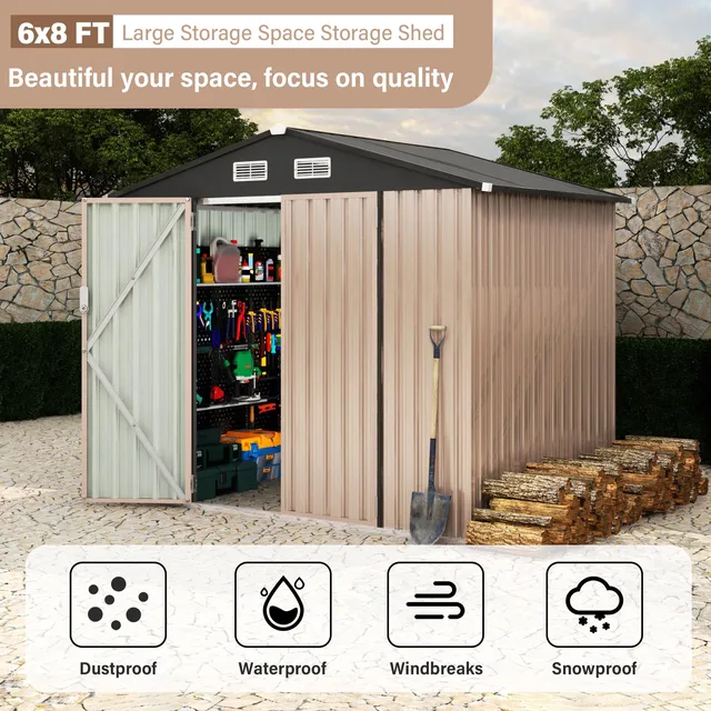 Storage heavy-duty 6 ft 8 ft