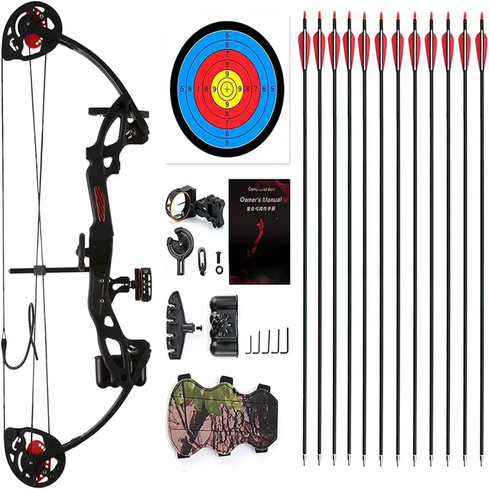 Compound Bow 15-29 lbs 4" 15-29lbs