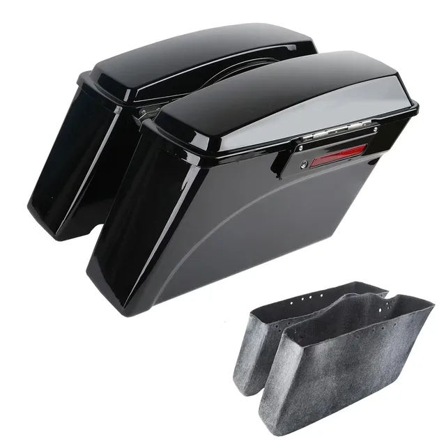Saddle 1 pair black