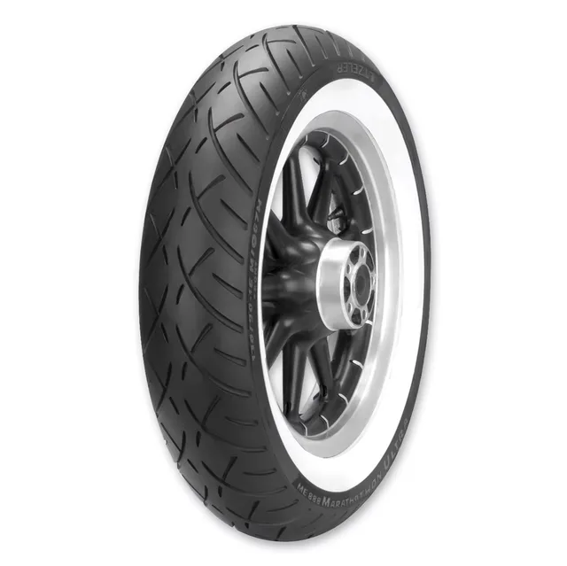 Motorcycle Tire white