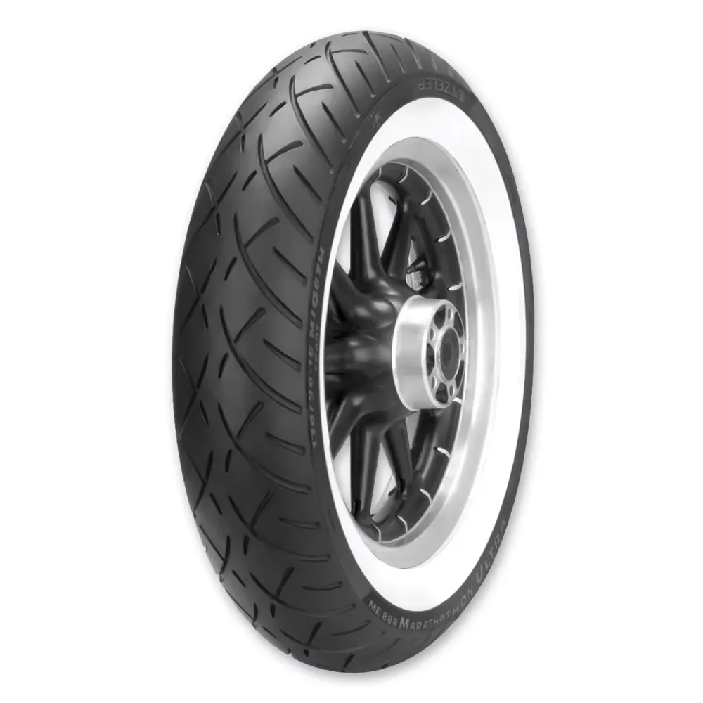Motorcycle Tire white