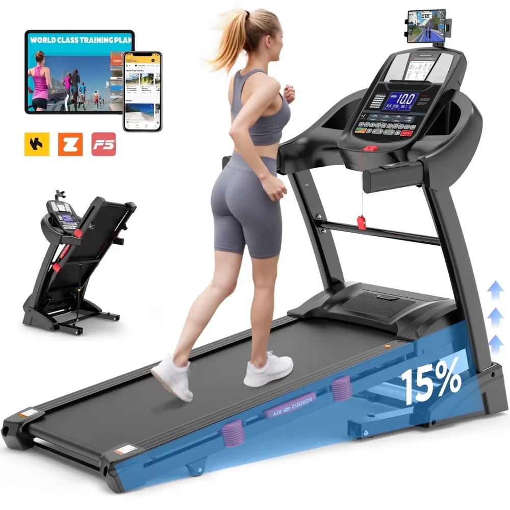 Foldable Treadmill 4.5 hp 300 lb