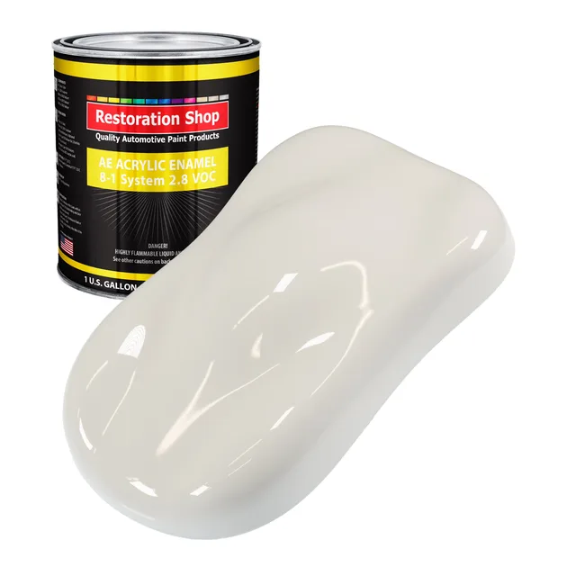 Auto Paint white 1 gallon 1 quart