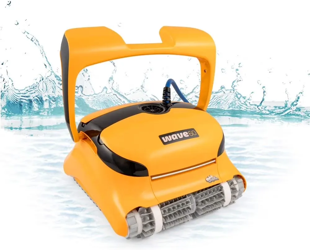 Robotic Pool 50 ft yellow