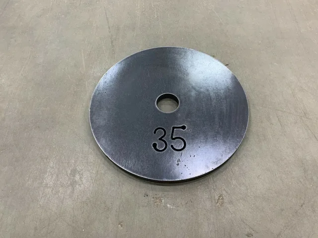 Olympic Weight 35 lb 2" 35 pounds