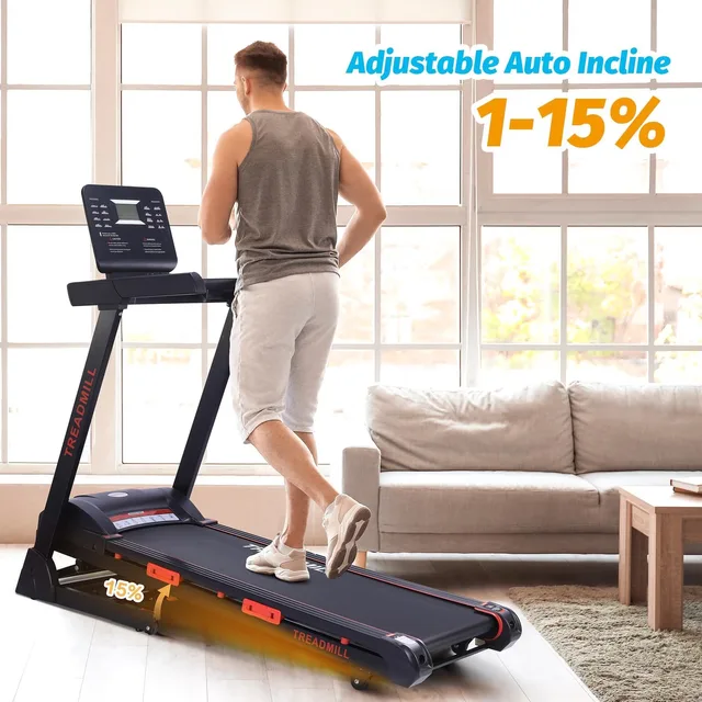 Folding Treadmill led 3.5hp