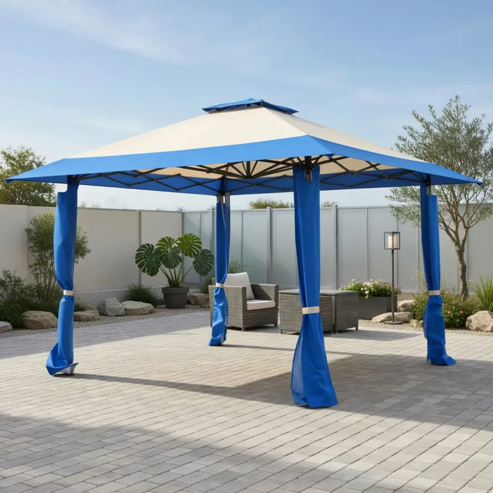Canopy 13ft waterproof blue