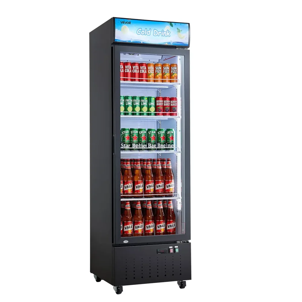 Beverage Cooler adjustable led 76.8 in
