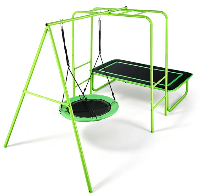 Backyard Playground 3 in green 100kg
