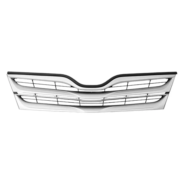 Grille silver black
