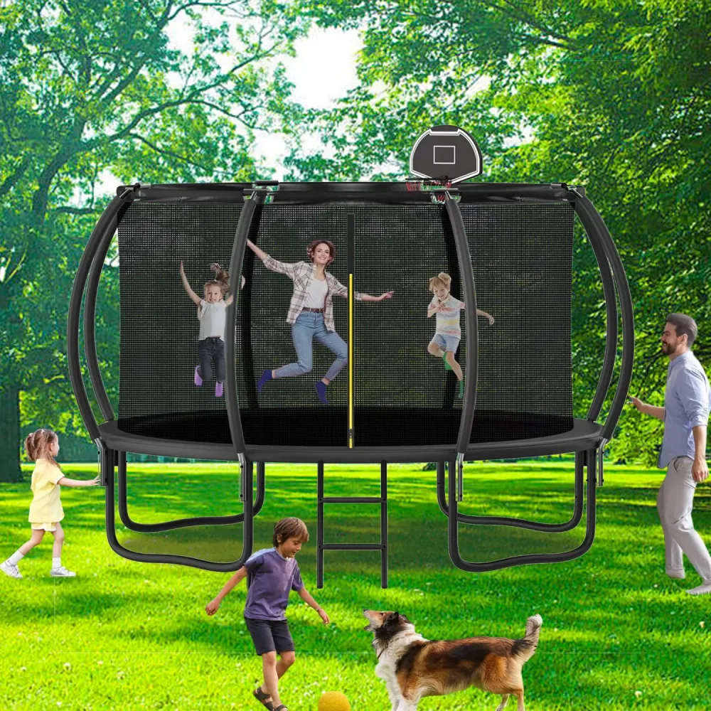 Backyard Trampoline 12ft 1000 pounds 1.4mm