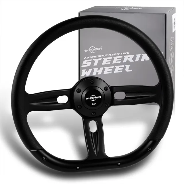 Steering Wheel 350mm 14" black