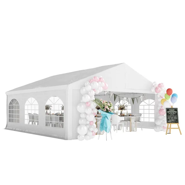 Carport Canopy 20' white 236.2"
