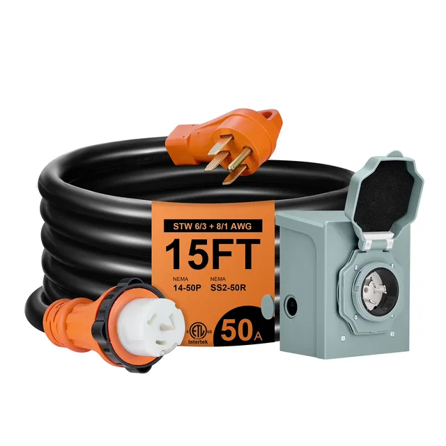 Rv Parts 15 ft waterproof 125v