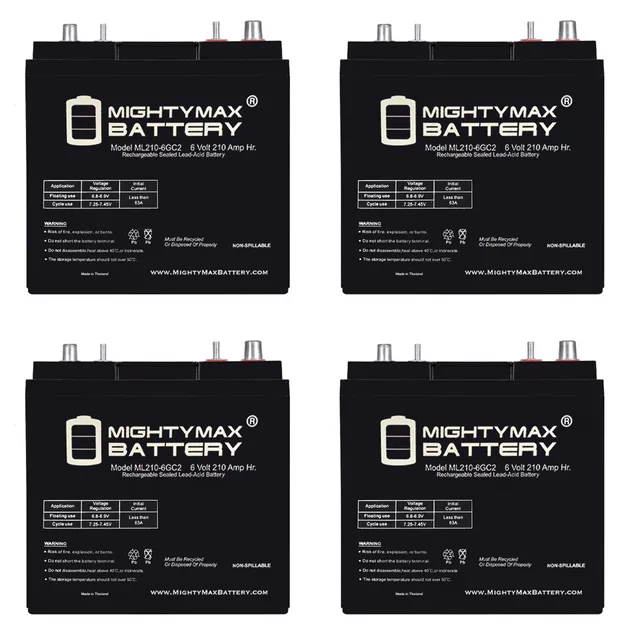 Battery 6v 4 pack 6 volt