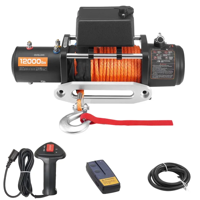 Electric Winch 12000 lbs 12v 0.36 in